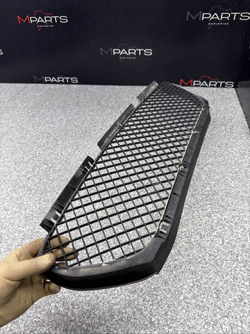 Genuine 01-06 BMW E46 M3 Front Center Bumper Grille Cover Trim *Crack