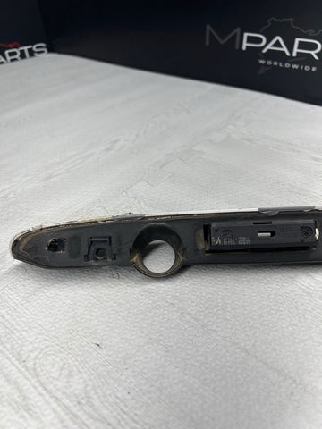 01-03 BMW E46 M3 Coupe Trunk Lid Grip Key Deck Handle Alpine White