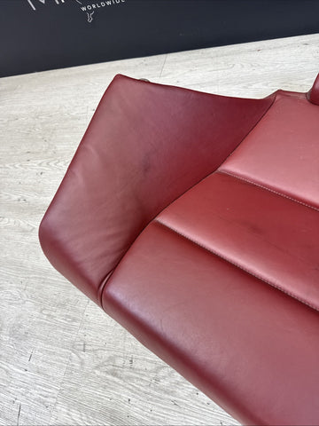 2001-2006 BMW E46 M3 Coupe Rear Seat Bottom Bench Imola Red OEM
