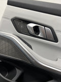 BMW 21-26 G80 M3 Sedan OEM Rear Right Passenger Door Card Panel Silverstone