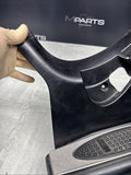 01-06 BMW E46 M3 Left Right Kick Dead Pedals Covers Trims Panels Genuine Black