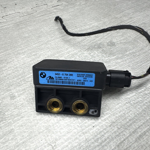 2001 2000 BMW E46 Z3 M3 YAW RATE SPEED SENSOR DSC ABS 6754289 BLUE LABEL OEM