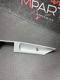 91-99 BMW E36 M3 Coupe Rear Trunk Lid Grip Grab Handle Trim Arctic Silver OEM