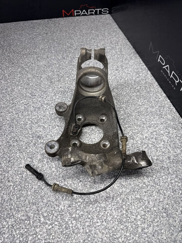 08-13 BMW E90 E92 E93 M3 OEM Front Left Steering Knuckle Spindle No Bearing