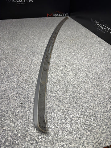2001-2006 BMW E46 M3 Factory Rear Trunk Spoiler Lip 2695445 Titan Silver OEM