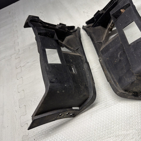 01-06 BMW E46 M3 FRONT BUMPER COVER GUARDS BRACKETS 2695247