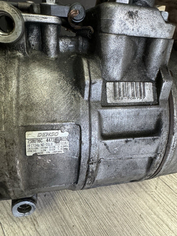 01-06 BMW 3-SERIES E46 M3 S54 AC COMPRESSOR 6910458 OEM