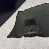 04-10 Bmw E63 M6 6 Series Coupe Rear Deck Lid Shelf Suede Cover Black Oem