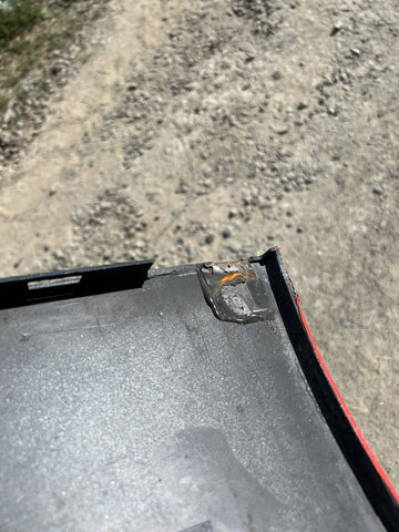 2010-2015 Ferrari 458 Right Rocker Panel Side Skirt Nero Daytona *Damage*