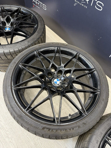 15-20 BMW F80 F82 F83 M3 M4 666M 20” OEM Wheels Rims Set Gloss Black