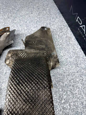 99-03 BMW M5 E39 Brake Vents, Air Duct O/S & N/S Engine Compartment OEM 7892298