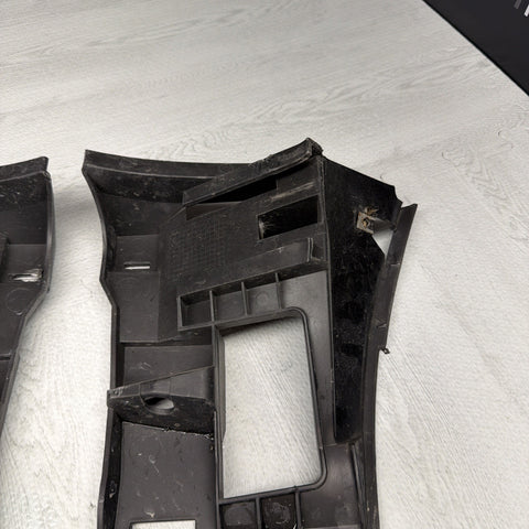 01-06 BMW E46 M3 FRONT BUMPER COVER GUARDS BRACKETS 2695247