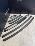 2008-2013 BMW E92 E93 M3 Interior Trim Set Carbon Leather OEM Genuine