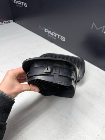 BMW 01-06 E46 M3 Front Kidney Grilles Matte Black Set