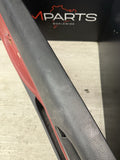 01-06 BMW E46 M3 FRONT LEFT DRIVER SIDE DOOR PANEL CARD IMOLA RED OEM