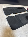 2006-2010 BMW E63 M6 Coupe Sun Visors Pair Alcantara