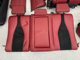 21-25 ACURA TLX TYPE S INTERIOR SET RED ALCANTARA LEATHER SEATS OEM 7K MILES