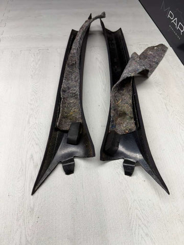92-99 BMW E36 325 328 M3 Front A Pillar Pillars Cover Trims Set OEM