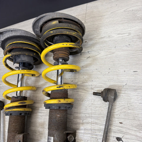 01-06 BMW E46 M3 ST Front Shocks Struts Springs HR Rear Springs Links *Rusty*