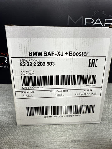 Rear Differential Oil - SAE 75W-140 Synthetic GENUINE BMW 83222282583 PACK OF 3