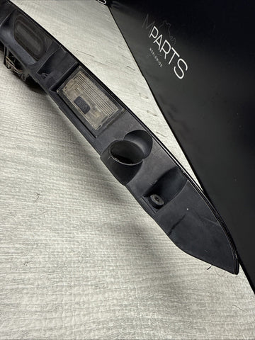 01-06 BMW E46 M3 Convertible Trunk Lid Grip Key Deck Handle Jet Black