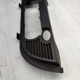 01-06 BMW E46 CONVERTIBLE REAR SEAT ROLLOVER BAR TRIM COVER 8204279 OEM BLACK