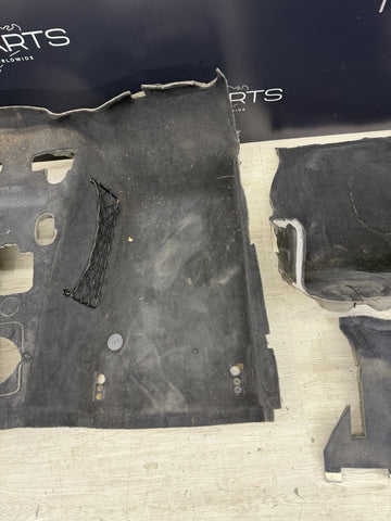 BMW Z3M Z3 M Coupe Roadster Floor Carpet Interior Black Front OEM