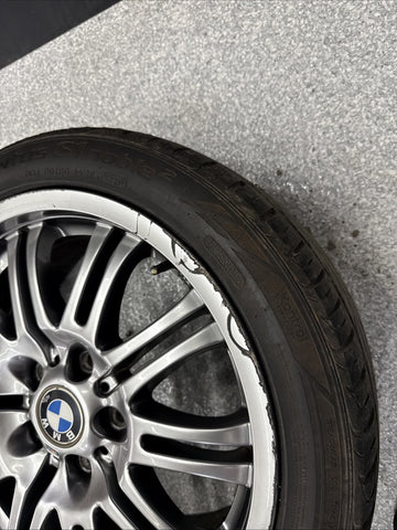 01-06 BMW E46 M3 Factory Front 18x8 M Double Spoke Alloy Style 67 Wheel 18" OEM