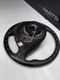 1996 - 2002 BMW E36 Z3 M M3 Leather Steering Wheel Black 3 Spoke 32342229487 OEM