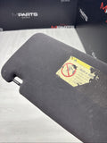 01-06 BMW E46 M3 Coupe Right Passenger Sun Visor Shade Mirror Black OEM
