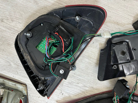 BMW 01-06 E46 325 330 M3 Coupe Outer Tinted LED Tail Lights