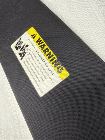 08-13 OEM BMW E92 328 335 M3 Coupe Left Driver Sun Visor Black Felt