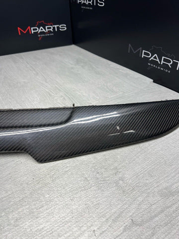 Rear Trunk Spoiler Carbon Fiber BMW 08-13 E92 M3