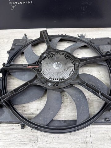BMW E90 E92 E93 M3 08-13 ENGINE RADIATOR COOLING FAN & SHROUD OEM 2283621