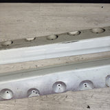 01-06 BMW E46 M3 Rocker Panel Side Skirts OEM Alpine White *Notes*