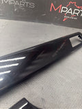 07-13 OEM BMW E92 E93 335 M3 Wrapped Black Interior Trim Dash Panels