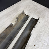 01-06 BMW E46 M3 Rocker Panel Side Skirts OEM Jet Black *Notes*