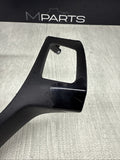 08-13 BMW E90 E92 E93 M3 Lower Steering Wheel Trim Cover Plate Black