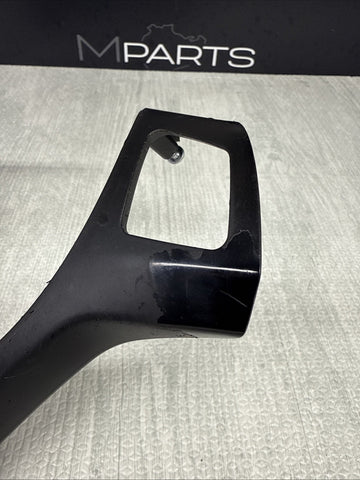 08-13 BMW E90 E92 E93 M3 Lower Steering Wheel Trim Cover Plate Black