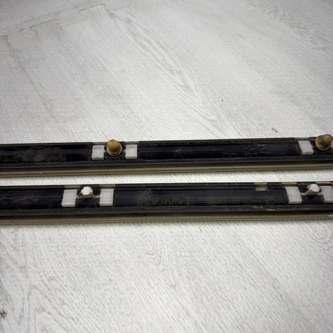 BMW E46 M3 01-06 Rear Left & Right Exterior Trim Molding Set Phoenix Yellow OEM