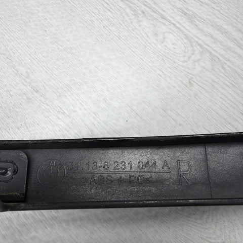 BMW E46 M3 01-06 Front Right Headlight Trim Moulding Carbon Black *Notes*