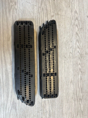 01-06 BMW E46 M3 Left Right Fender Vent Grilles Grills Trims Matte Black