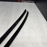 BMW E46 325 330 M3 Roof Rails Moldings Trims Pair Coupe OEM