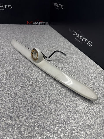 01-06 BMW E46 M3 Convertible Trunk Lid Grip Key Deck Handle Alpine White