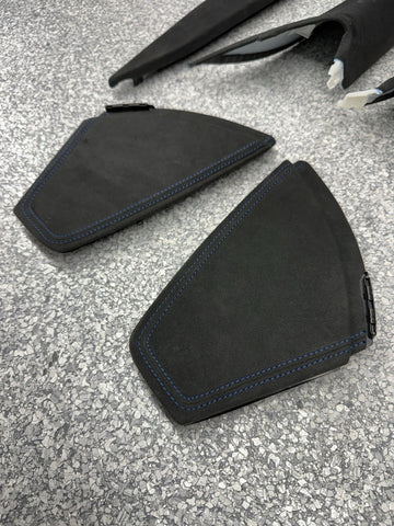 PORSCHE 718 GT4 RS GT4RS GTS CAYMAN ALCANTARA PILLARS COVERS TRIMS