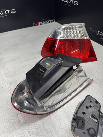 01-06 BMW E46 325 330 M3 Convertible Rear LED Tail Lights Set OEM *Notes*