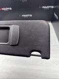 08-13 OEM BMW E92 328 335 M3 Coupe Right Passenger Sun Visor Black Felt