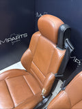 01-06 BMW E46 M3 Convertible Interior Front Heated Seats Cinnamon