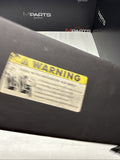 08-13 OEM BMW E92 328 335 M3 Coupe Right Passenger Sun Visor Black Felt