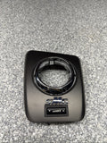 01-06 BMW E46 M3 Center Dome SMG Shift Plate Titan Shadow Grey